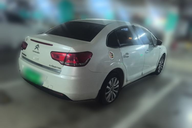 Used Citroen C-Quatre 2013 Sedan 2.0L Automatic Joyful Model Rear Right 45 Deg