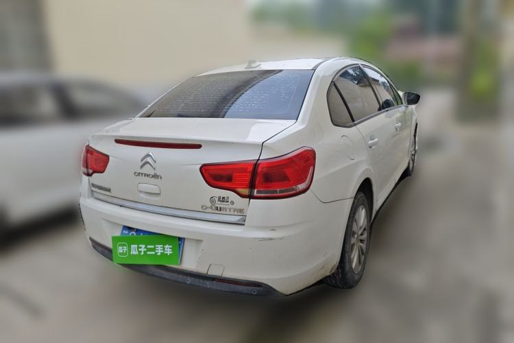 Used Citroen C-Quatre 2013 Sedan 1.6L Automatic Prestige Model Rear Right 45 Deg