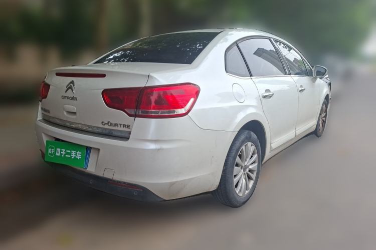 Used Citroen C-Quatre 2013 Sedan 1.6L Automatic Enjoyment Model Rear Right 45 Deg