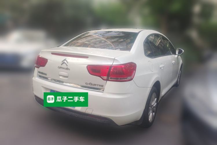 Used Citroen C-Quatre 2013 Sedan 1.6L Manual - Prestige Model Rear Right 45 Deg