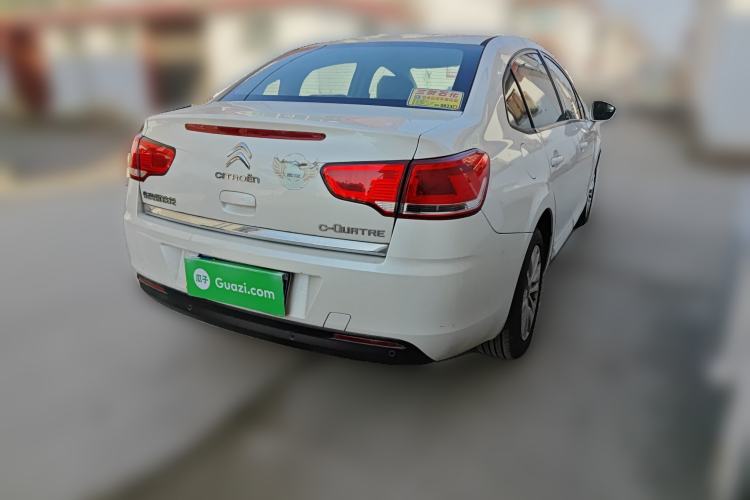 Used Citroen C-Quatre 2013 Sedan 1.6L Manual - Prestige Model Rear Right 45 Deg