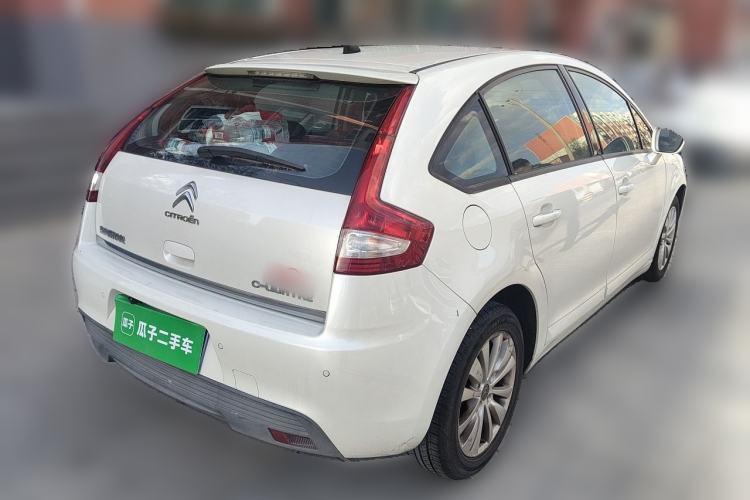 Used Citroen C-Quatre 2013 Hatchback 1.6L Manual Enjoyment Model Rear Right 45 Deg