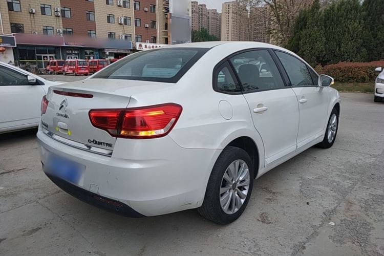 Used Citroen C-Quatre 2013 Sedan 1.6L Manual - Prestige Model Rear Right 45 Deg