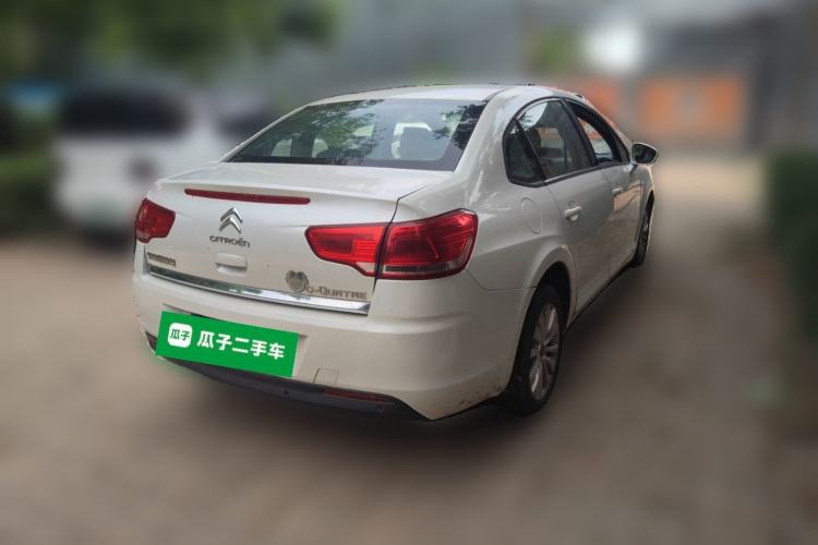 Used Citroen C-Quatre 2013 Sedan 1.6L Manual - Prestige Model Rear Right 45 Deg