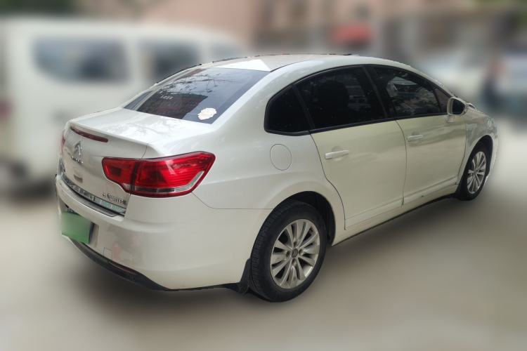 Used Citroen C-Quatre 2013 Sedan 1.6L Manual - Prestige Model Rear Right 45 Deg