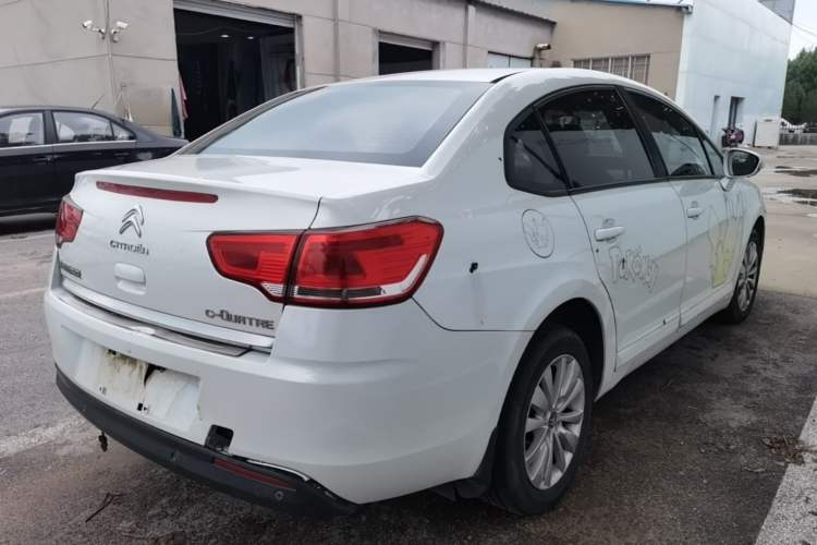 Used Citroen C-Quatre 2013 Sedan 1.6L Manual - Prestige Model Rear Right 45 Deg