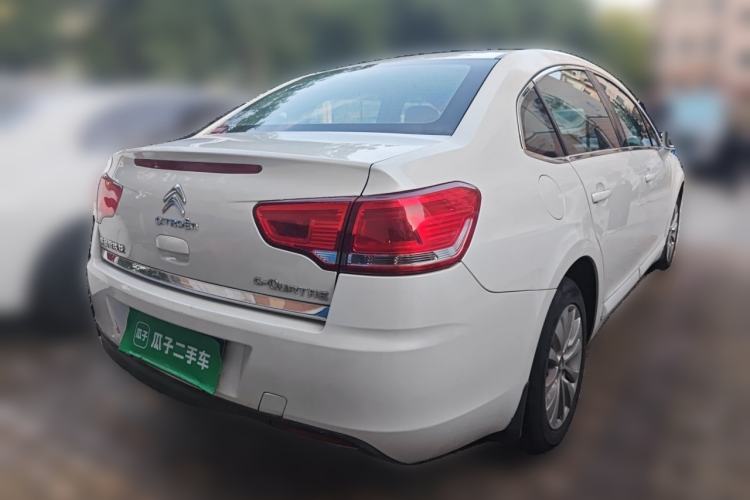 Used Citroen C-Quatre 2013 Sedan 1.6L Manual - Prestige Model Rear Right 45 Deg
