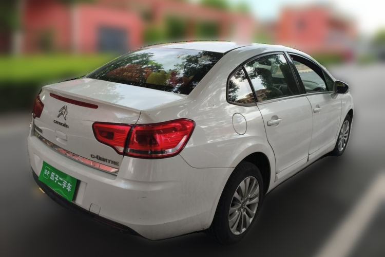 Used Citroen C-Quatre 2013 Sedan 1.6L Manual - Prestige Model Rear Right 45 Deg