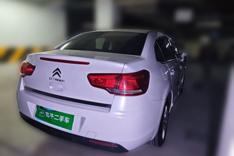Used Citroen C-Quatre 2013 Sedan 1.6L Automatic Prestige Model Rear Right 45 Deg