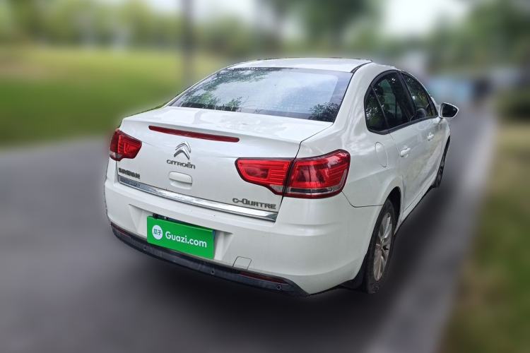 Used Citroen C-Quatre 2013 Sedan 1.6L Manual - Prestige Model Rear Right 45 Deg