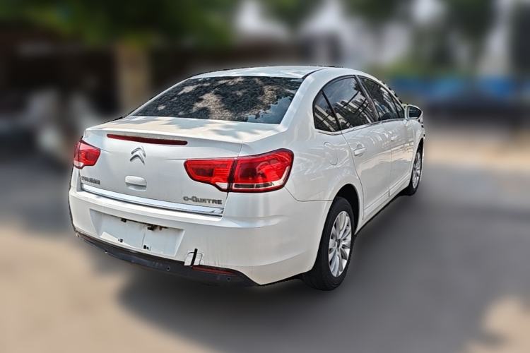 Used Citroen C-Quatre 2013 Sedan 1.6L Manual - Prestige Model Rear Right 45 Deg