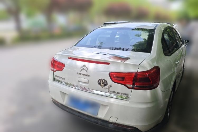 Used Citroen C-Quatre 2013 Sedan 1.6L Automatic Prestige Model Rear Right 45 Deg
