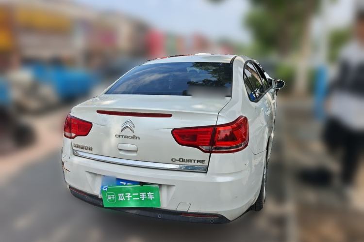 Used Citroen C-Quatre 2013 Sedan 1.6L Manual - Prestige Model Rear Right 45 Deg