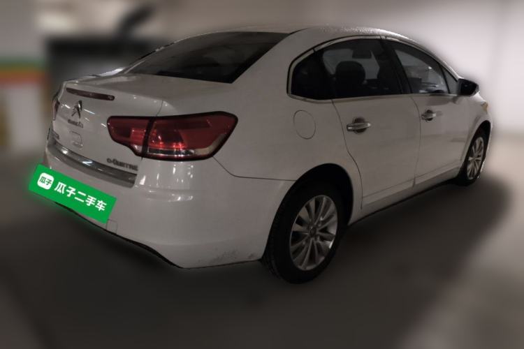 Used Citroen C-Quatre 2013 Sedan 1.6L Manual - Prestige Model Rear Right 45 Deg