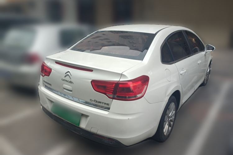 Used Citroen C-Quatre 2013 Sedan 1.6L Automatic Prestige Model Rear Right 45 Deg