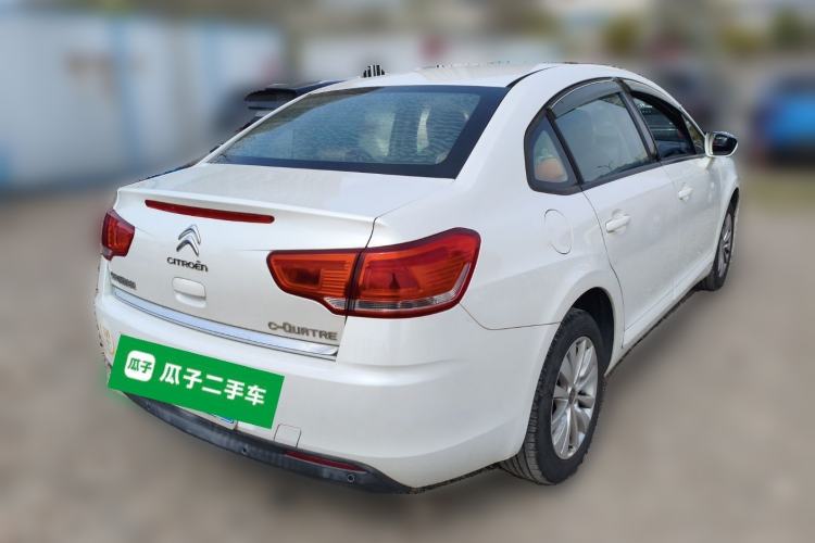 Used Citroen C-Quatre 2013 Sedan 1.6L Manual - Prestige Model Rear Right 45 Deg