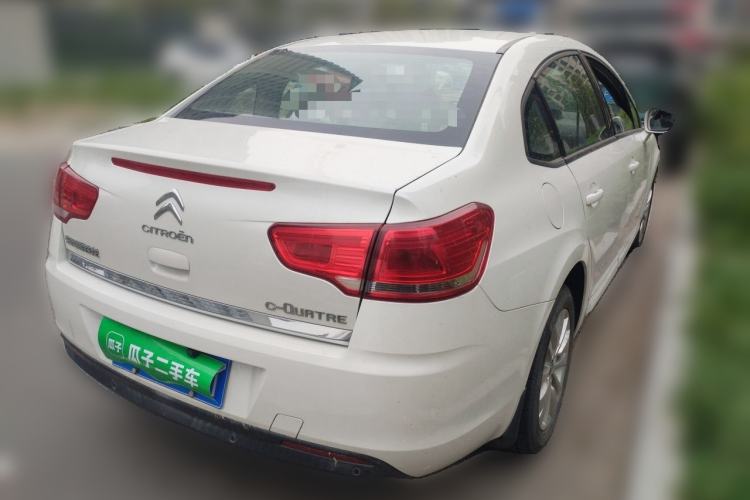 Used Citroen C-Quatre 2013 Sedan 1.6L Manual - Prestige Model Rear Right 45 Deg