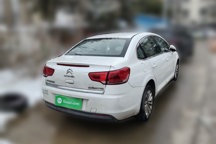 Used Citroen C-Quatre 2013 Sedan 1.6L Automatic Prestige Model Rear Right 45 Deg