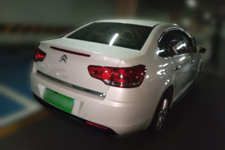 Used Citroen C-Quatre 2013 Sedan 1.6L Automatic Prestige Model Rear Right 45 Deg