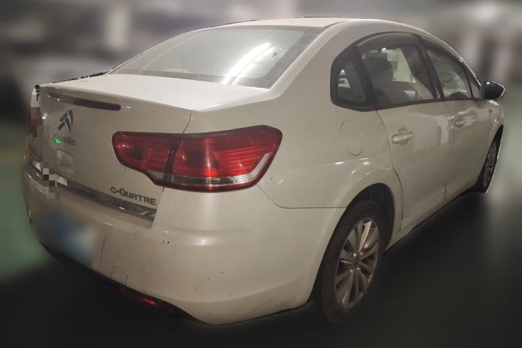 Used Citroen C-Quatre 2013 Sedan 2.0L Manual - Joyful Edition Rear Right 45 Deg