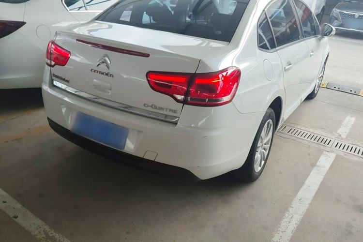 Used Citroen C-Quatre 2013 Sedan 1.6L Automatic Prestige Model Rear Right 45 Deg