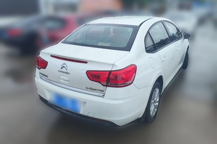 Used Citroen C-Quatre 2013 Sedan 1.6L Manual - Prestige Model Rear Right 45 Deg