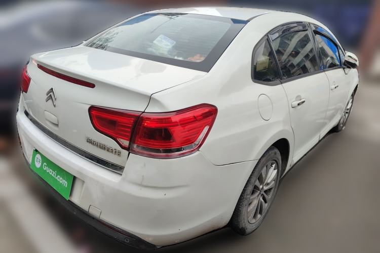 Used Citroen C-Quatre 2013 Sedan 1.6L Manual - Prestige Model Rear Right 45 Deg