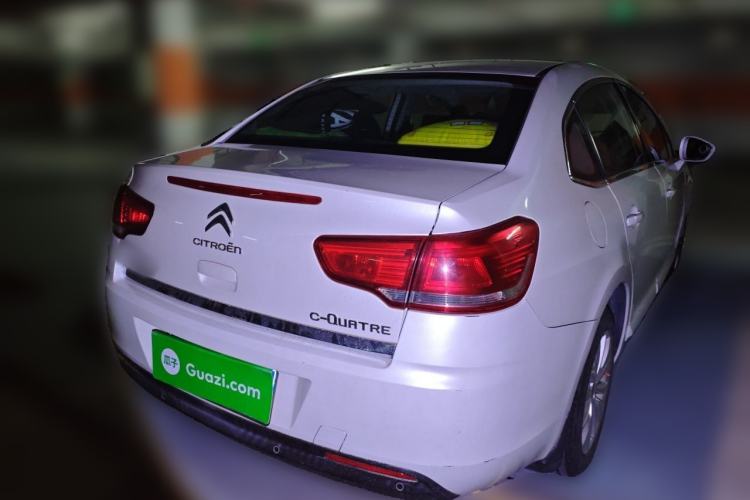 Used Citroen C-Quatre 2013 Sedan 1.6L Manual - Prestige Model Rear Right 45 Deg