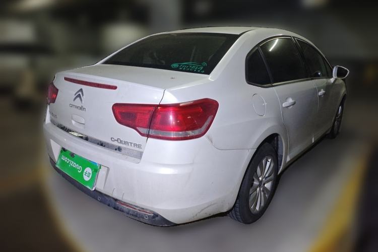 Used Citroen C-Quatre 2013 Sedan 1.6L Automatic Prestige Model Rear Right 45 Deg