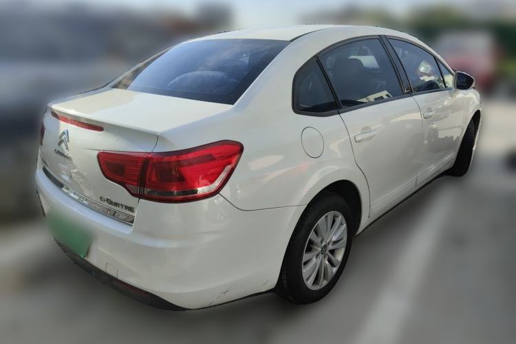Used Citroen C-Quatre 2013 Sedan 1.6L Manual - Prestige Model Rear Right 45 Deg