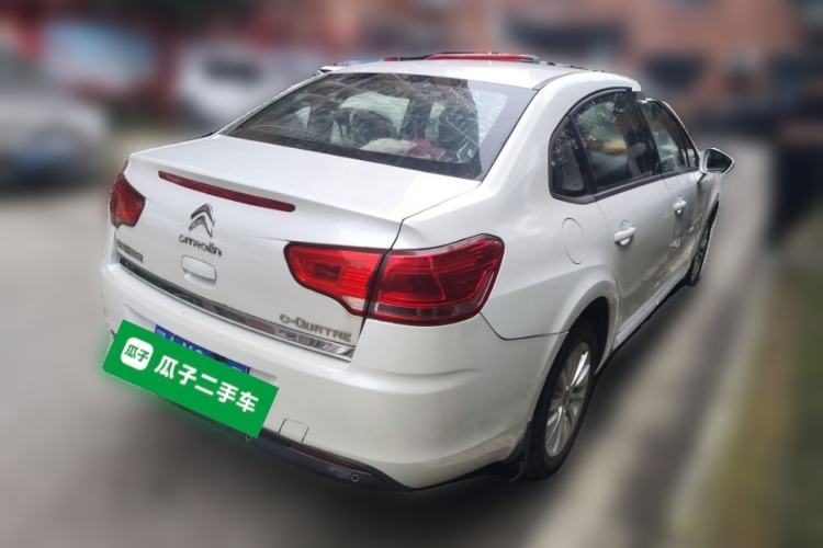Used Citroen C-Quatre 2013 Sedan 1.6L Manual - Prestige Model Rear Right 45 Deg