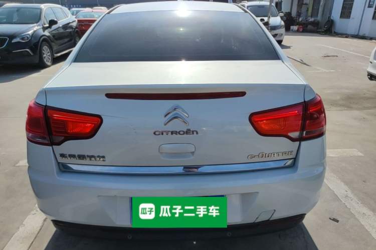 Used Citroen C-Quatre 2013 Sedan 1.6L Automatic Prestige Model Rear