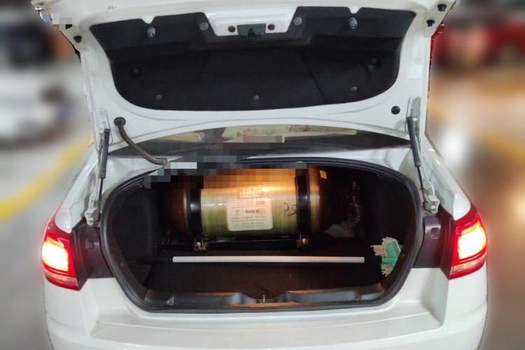Used Citroen C-Quatre 2013 1.6L Manual Prestige CNG Model Trunk