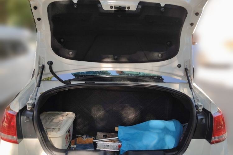 Used Citroen C-Quatre 2013 1.6L Manual Prestige CNG Model Trunk