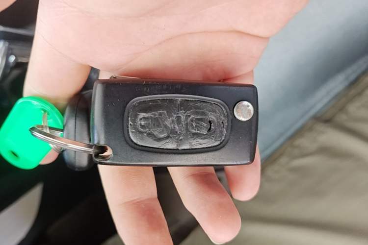 Used Citroen C-Quatre 2013 Sedan 1.6L Automatic Prestige Model Vehicle Key