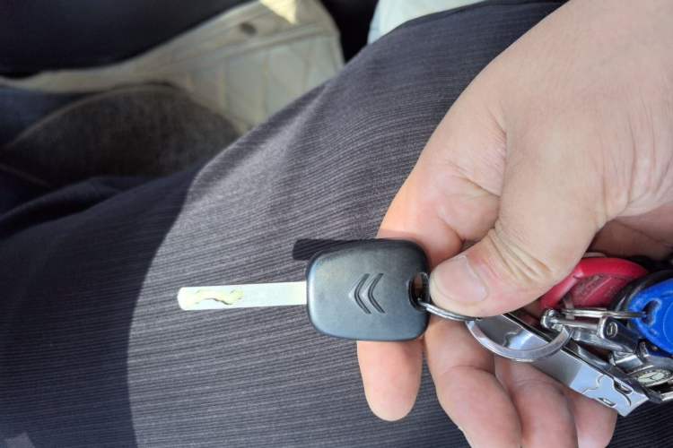 Used Citroen C-Quatre 2013 Sedan 1.6L Automatic Prestige Model Vehicle Key