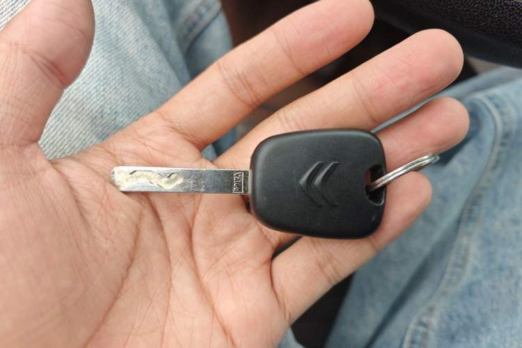 Used Citroen C-Quatre 2013 Sedan 1.6L Automatic Prestige Model Vehicle Key