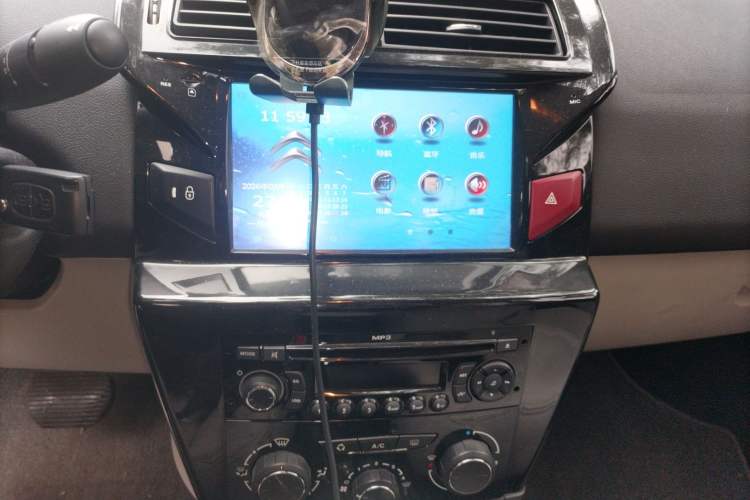Used Citroen C-Quatre 2013 Sedan 1.6L Automatic Prestige Model Audio And AC Panel