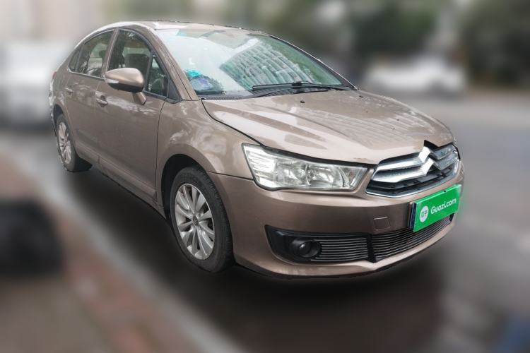 Used Citroen C-Quatre 2013 Sedan 1.6L Automatic Prestige Model Front Right 45 Deg