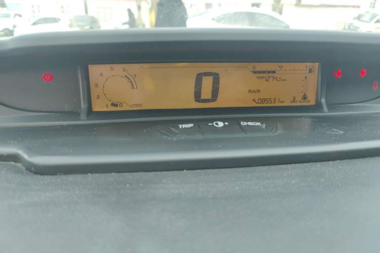 Used Citroen C-Quatre 2014 1.6L Manual Car Connectivity Edition Instrument Cluster