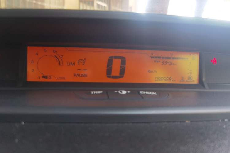 Used Citroen C-Quatre 2014 VTS Version 1.6L Manual - Premium Model Instrument Cluster