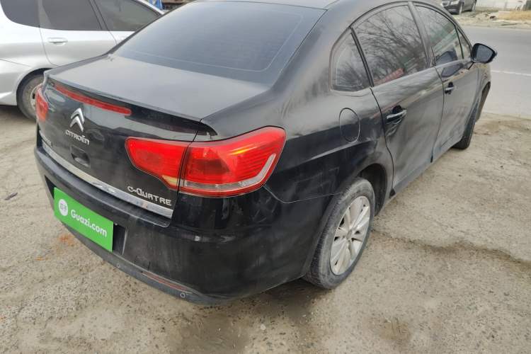 Used Citroen C-Quatre 2014 1.6L Manual Car Connectivity Edition Rear Right 45 Deg