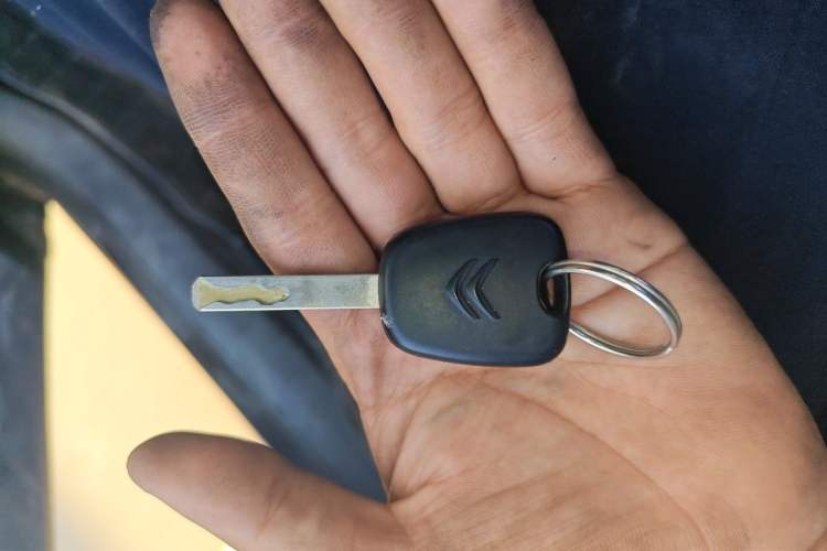 Used Citroen C-Quatre 2014 VTS Version 1.6L Manual - Premium Model Vehicle Key
