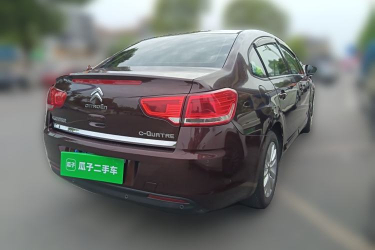 Used Citroen C-Quatre 2014 1.6L Manual Car Connectivity Edition Rear Right 45 Deg