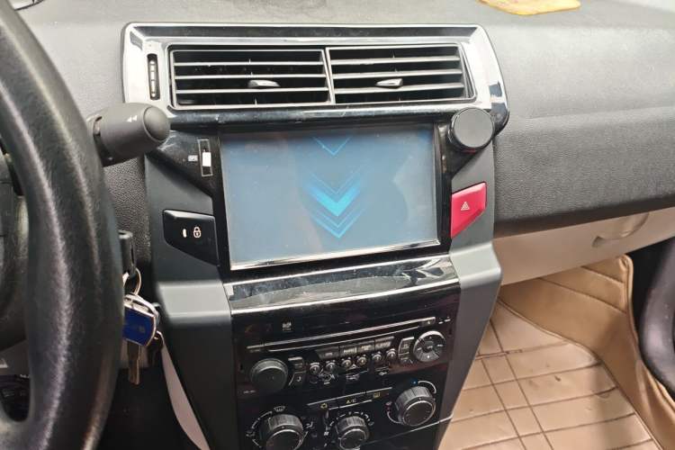 Used Citroen C-Quatre 2014 VTS Version 1.6L Automatic Enjoyment Model Audio And AC Panel