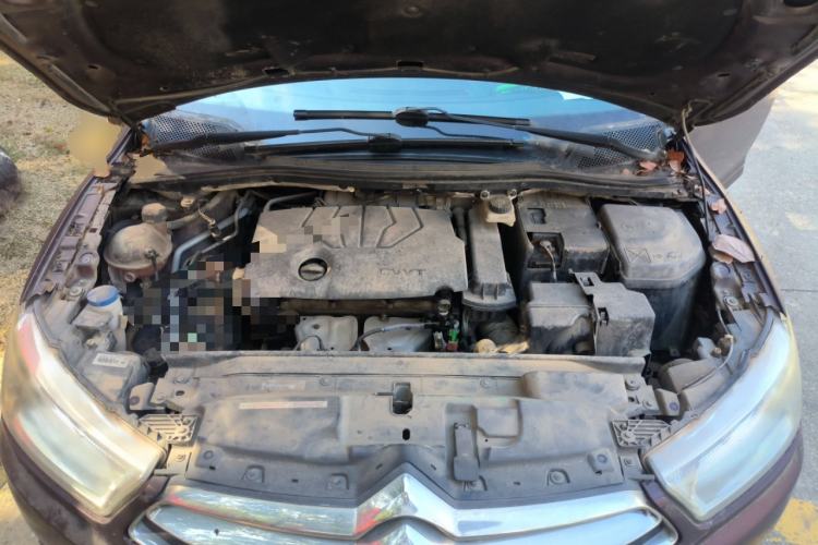 Used Citroen C-Quatre 2014 VTS Version 1.6L Manual - Premium Model Engine Bay