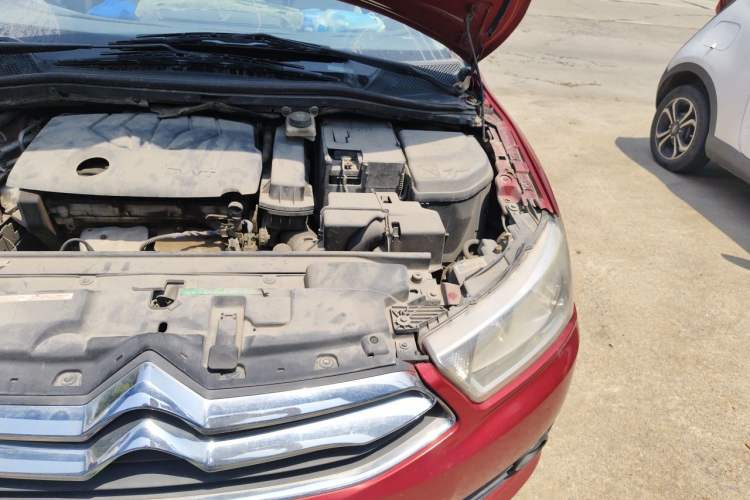 Used Citroen C-Quatre 2014 VTS Version 1.6L Automatic Prestige Model Engine Bay Left