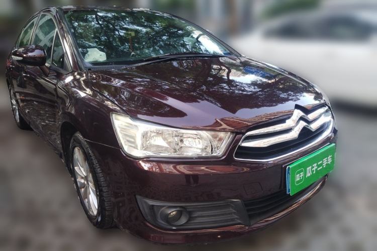 Used Citroen C-Quatre 2014 VTS Version 1.6L Manual - Premium Model Front Right 45 Deg