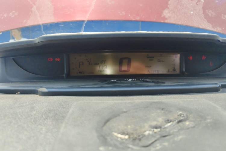 Used Citroen C-Quatre 2014 VTS Version 1.6L Automatic Prestige Model Instrument Cluster