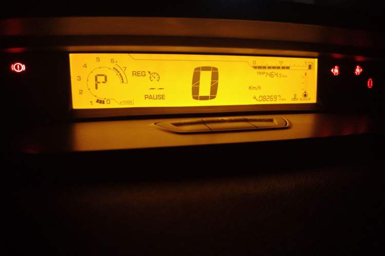 Used Citroen C-Quatre 2014 VTS Version 1.6L Automatic Prestige Model Instrument Cluster